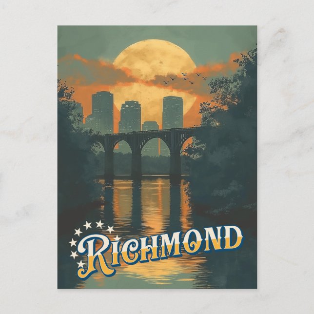 Vintage Travel Postcard - Richmond, Virginia (Front)