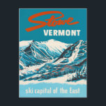 Vintage Travel Postcard - Stowe Vermont<br><div class="desc">Vintage art  postcards</div>