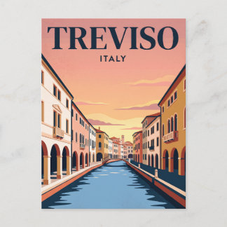 Vintage Travel Postcard | Treviso, Italy