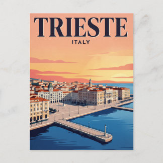 Vintage Travel Postcard | Trieste, Italy