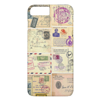 Vintage Travel Postcards iPhone 8 Plus/7 Plus Case