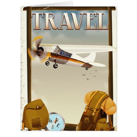 Vintage Travel Poster (Front)