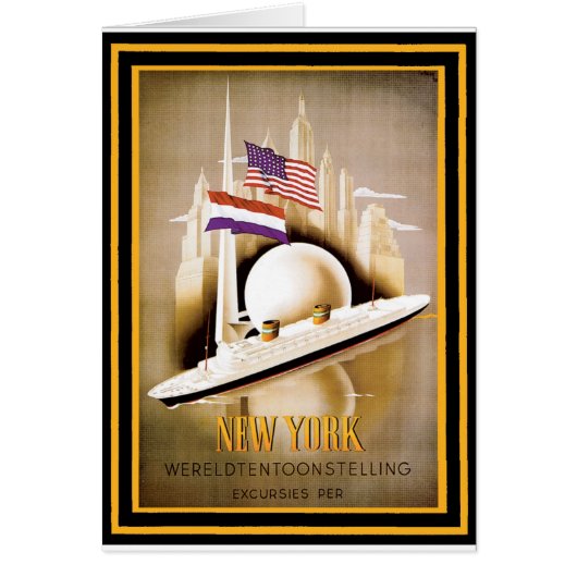 Vintage Travel Poster 16 Cards (Front)