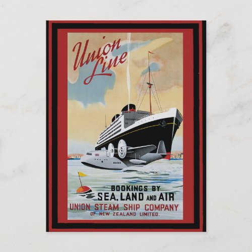 Vintage Travel Poster 47 Postcard