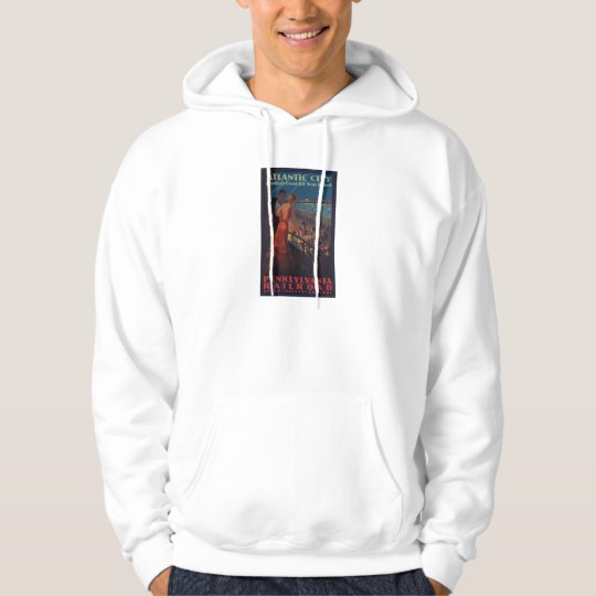 Vintage Travel Poster Ad Retro Prints Hoodie