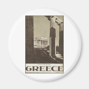 Vintage Travel Poster Ad Retro Prints Magnet
