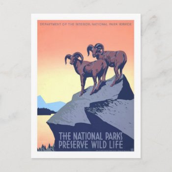 Vintage Travel Poster America Postcard by ContinentalToursist at Zazzle