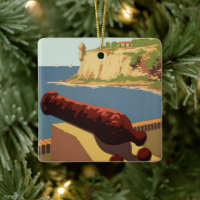 Vintage Travel Poster Art, Discover Puerto Rico!