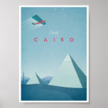Vintage Travel Poster Cairo at Zazzle