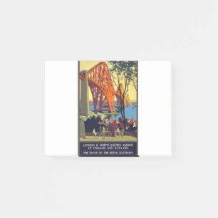 Vintage-Travel-Poster-England-And-Scotland 1 Post-it Notes