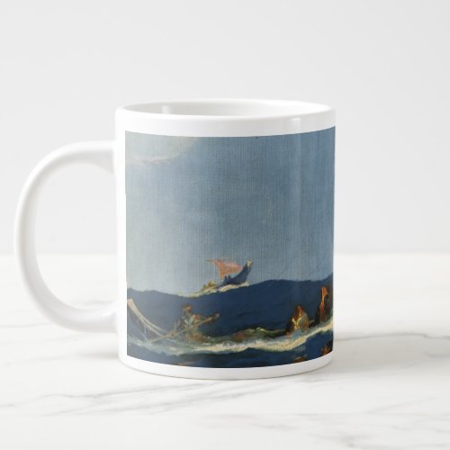 Vintage Travel Poster For Alaska Northern Pacific Giant Coffee Mug
