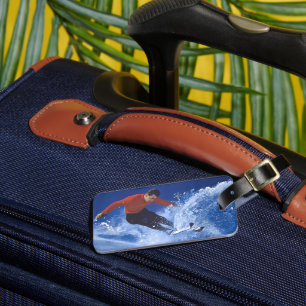Vintage Travel Poster For Aspen, Colorado Luggage Tag