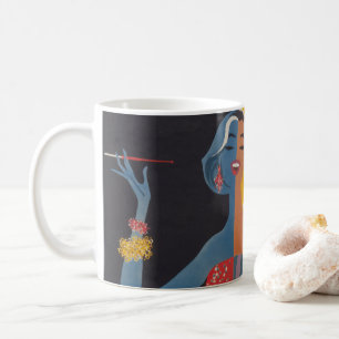 Vintage Travel Poster For Flying Twa To Las Vegas Coffee Mug