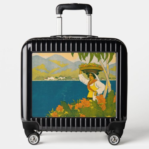 Vintage Travel Poster For Jamaica Luggage