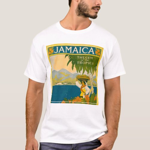 Vintage Travel Poster For Jamaica T_Shirt