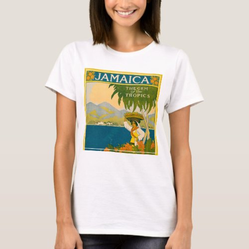 Vintage Travel Poster For Jamaica T_Shirt