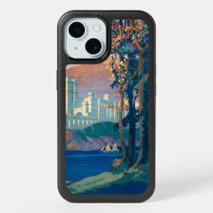 Vintage Travel Poster For New York Central Lines iPhone 15 Case