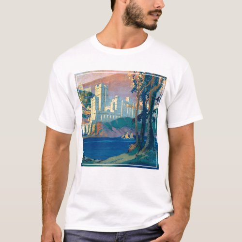 Vintage Travel Poster For New York Central Lines T_Shirt
