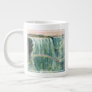 Vintage Travel Poster For Niagara Falls Giant Coffee Mug