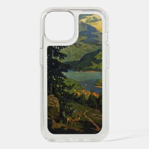 Vintage Travel Poster For The Adirondack Mountains iPhone 15 Case