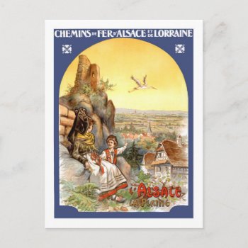 Vintage Travel Poster France Postcard by peaklander at Zazzle