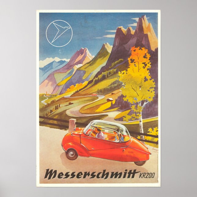 Vintage Travel Poster - Germany (Front)