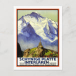 Vintage Travel Poster,interlaken Postcard at Zazzle