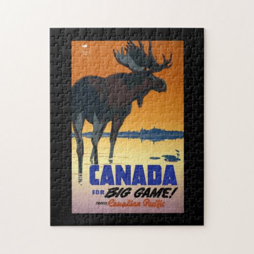 Vintage Travel Poster Jigsaw Puzzle