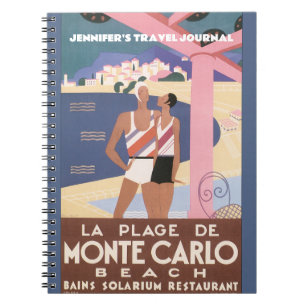 Vintage Travel Poster Journal