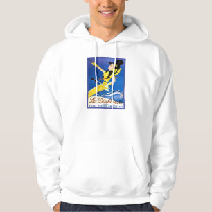 Vintage travel poster, Les Diablerets, Switzerland Hoodie