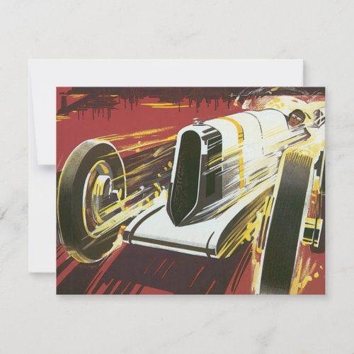 Vintage Travel Poster Monaco Grand Prix Auto Race