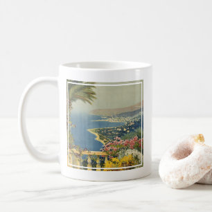Vintage Travel Poster Of San Remo From A Terrace Coffee Mug