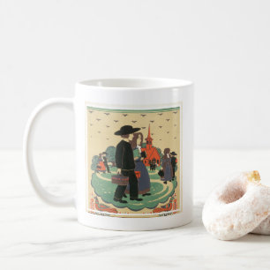 Vintage Travel Poster Promoting Pennsylvania Coffee Mug