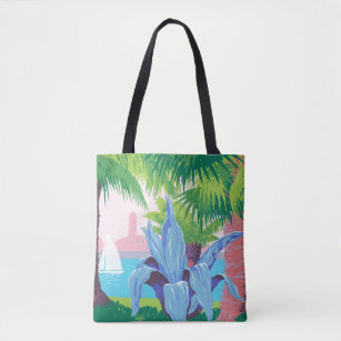 Vintage Travel Poster Promoting Puerto Rico 2 Tote Bag