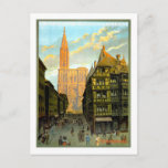 Vintage Travel Poster,strasbourg Postcard at Zazzle