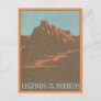 Vintage Travel Poster, Taos Pueblos, New Mexico Postcard