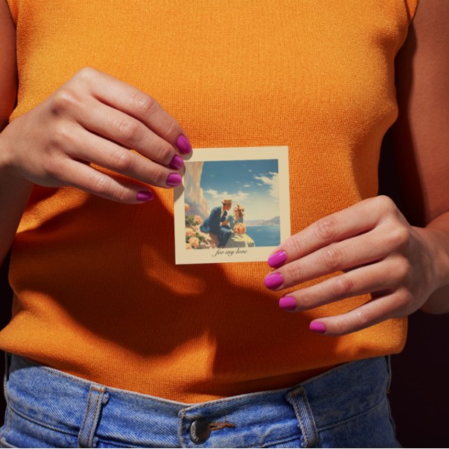 Vintage Travel Poster, Valentine customizable (Creator Uploaded)