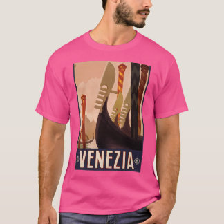 Vintage Travel Poster Venice T-Shirt