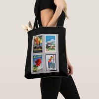 Vintage Travel Posters Collage