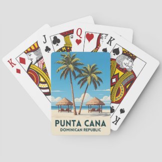 Vintage Travel Punta Cana Dominican Republic Retro