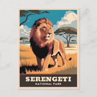 Vintage Travel Serengeti National Park Tanzania