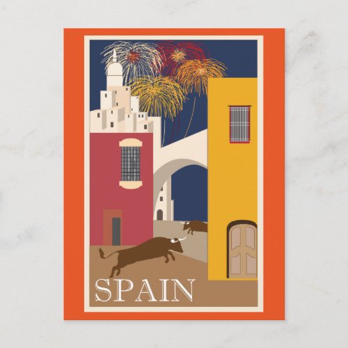 Vintage Travel Spain Postcard