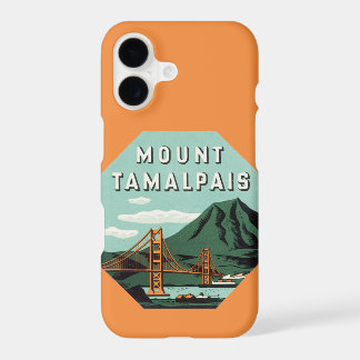 Vintage Travel, Tamalpais Mountain or Mount Tam iPhone 17 Case