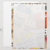 Vintage Travel Tickets (Front/Back)