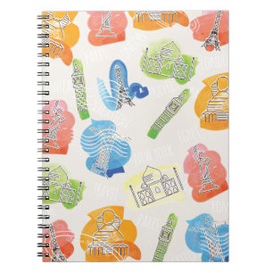 Vintage Travel Tickets Notebook