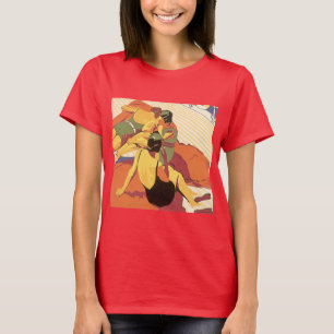 Vintage Travel, Vacation on a Cruise Ship T-Shirt