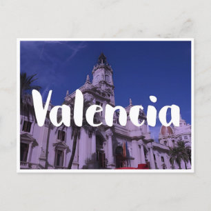 Vintage Travel Valencia Spain Retro Postcard