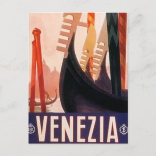 Vintage travel Venice Italy _ Postcard