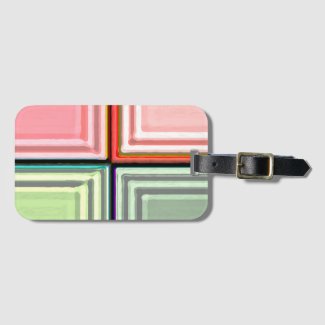 Vintage Treasures Abstract Colorful Geometric Art 