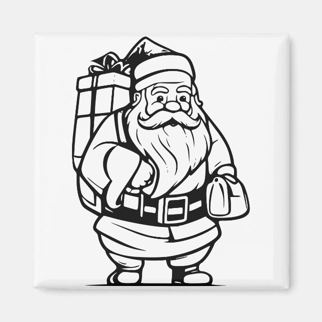 vintage tree magnet (Front)